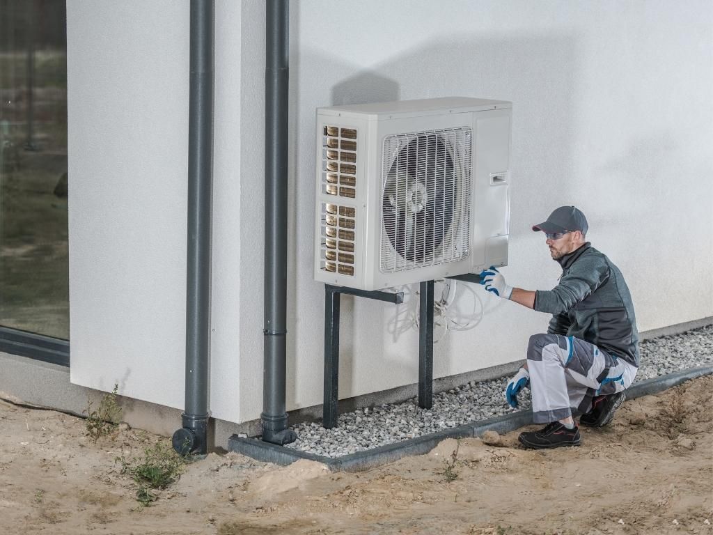 Pompa di calore unità esterna