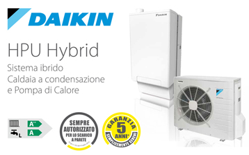 Hai una caldaia ibrida Daikin?